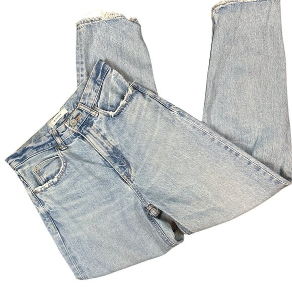 Moussy Denim - Moussy Vintage Japan Made Vintage Style High Rise Tapered‎ Leg Jeans Size 25